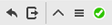 Executing buttons in the Operation toolbar after executing
