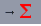 Gray square icon with small black rightward arrow at top-left and red Sigma symbol on right