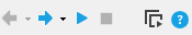 Executing Buttons in the Pipeline toolbar