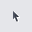 black diagonal mouse pointer arrow icon