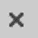 Small gray square showing a dark X icon