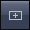 Dark square icon with centered plus sign and darker top bar