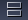 Three stacked horizontal bars inside a rectangular frame