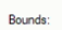 Five UI labels: Bounds:, Planes:, Time points:, Channels:, Scaling: