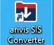 Desktop icon labeled arivis SIS Converter