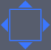 Live Navigator frame outlined in blue with arrow icons at the edges