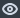 Vertical column of four blue UI icons: eye, trash bin, gear, pencil