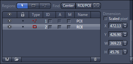 Regions, Find, Dimension
