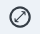Circle tool icon showing a circle with a diagonal line