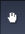 Dark blue square icon with a white hand cursor pointing up